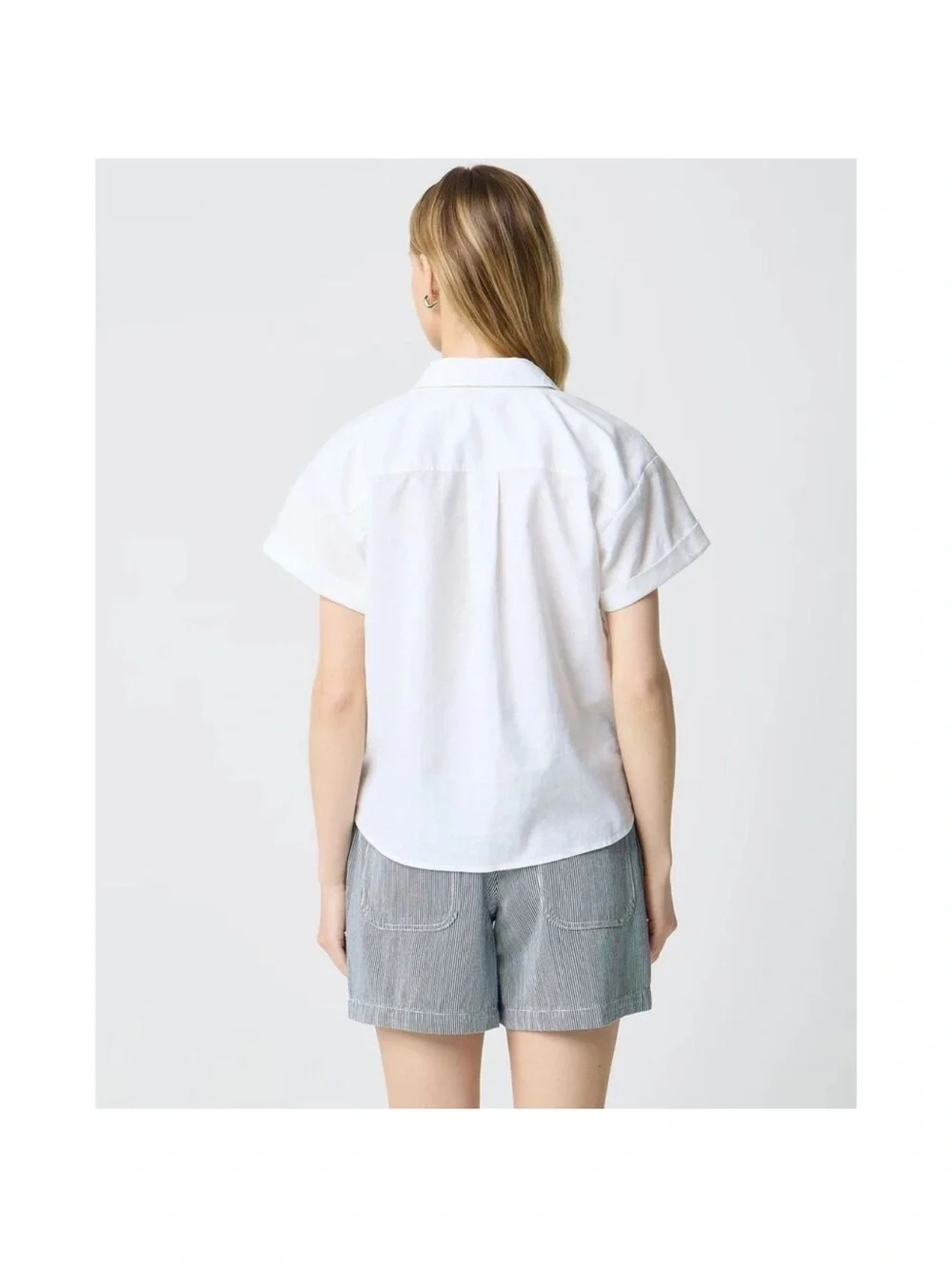J. Crew slim fit linen blend shirt